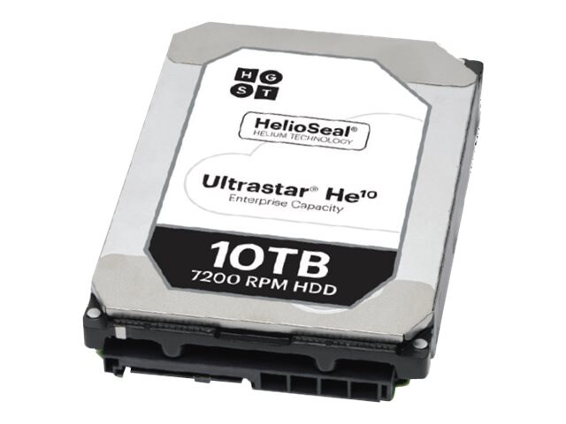 HGST Ultrastar He10 HUH721010AL5204 - hard drive - 10 TB - SAS 12Gb/s