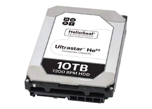 HGST Ultrastar He10 HUH721010AL5204 - hard drive - 10 TB - SAS 12Gb/s