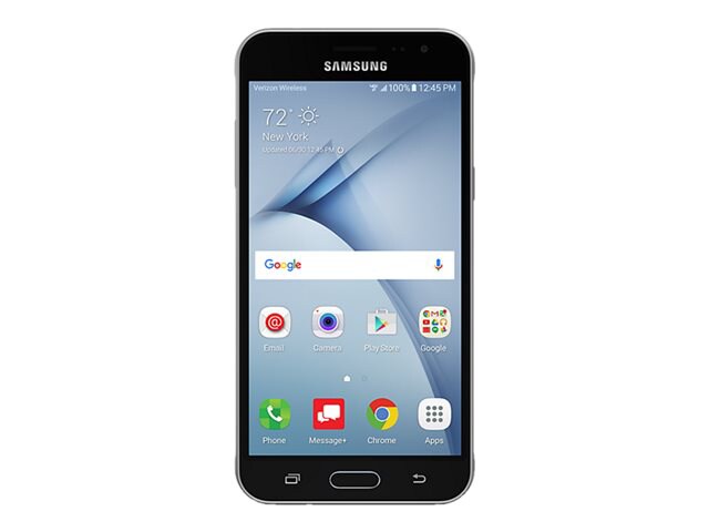 Samsung Galaxy J3 V - black - 4G LTE - 16 GB - CDMA / GSM - smartphone