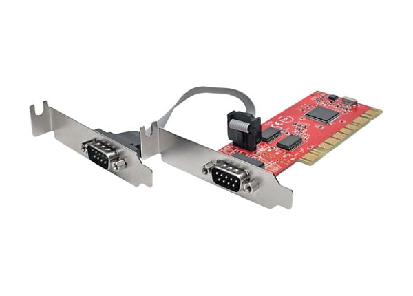 TRIPP 2-PORT DB9 PCI CARD LOW PROF