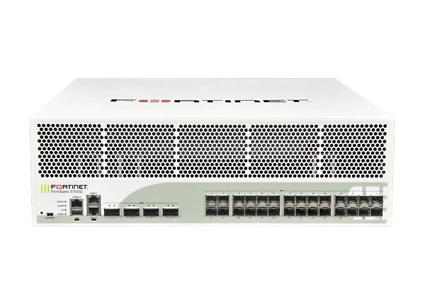Fortinet FortiGate 3700D - security appliance - with 1 year FortiCare 8x5 Enterprise Bundle