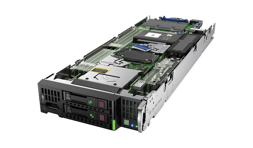 HPE ProLiant BL460c Gen9 - blade - Xeon E5-2680V4 2.4 GHz - 256 GB - no HDD