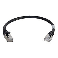 C2G 4ft Cat6a Snagless Shielded (STP) Network Patch Ethernet Cable Black -