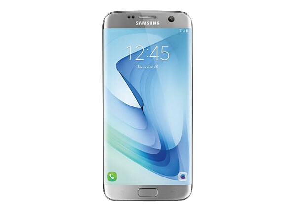 Samsung Galaxy S7 edge - SM-G935U - titanium silver - 4G HSPA+ - 32 GB - CDMA / GSM - smartphone