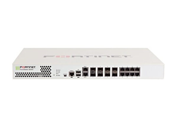 Fortinet FortiGate 500D - security appliance - with 1 year FortiCare 8x5 Enterprise Bundle