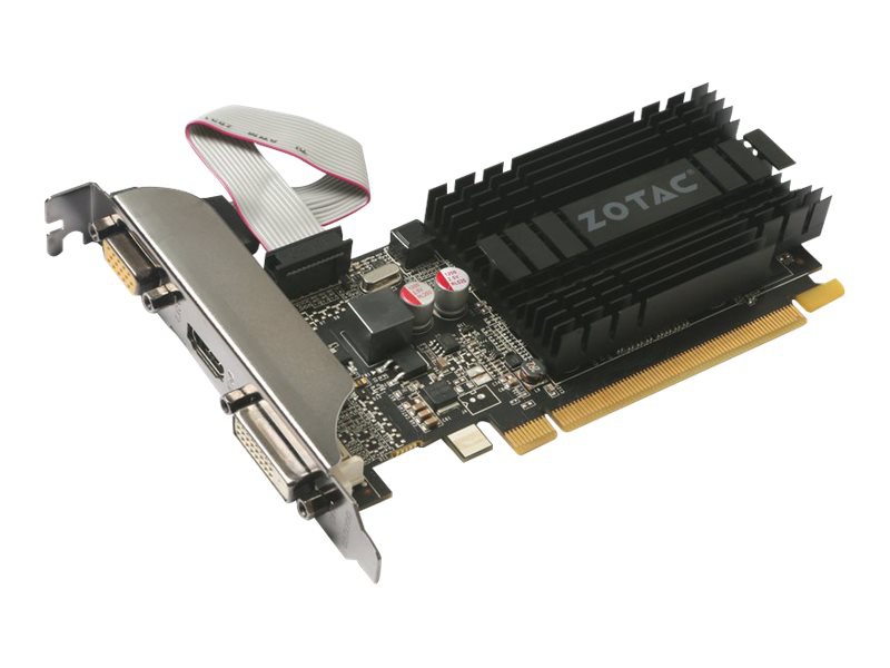 Thumbnail 2 of 7 for ZOTAC GeForce GT 710 - graphics card - GF GT 710 - 1 GB