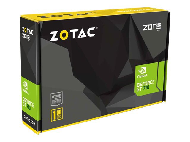 Thumbnail 7 of 7 for ZOTAC GeForce GT 710 - graphics card - GF GT 710 - 1 GB