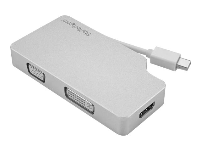 StarTech.com 3-in-1 Mini DisplayPort Adapter - mDP to VGA, DVI or 4K HDMI