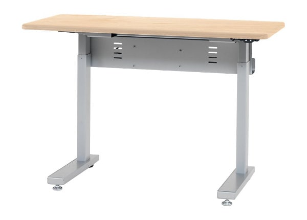 Ergotron Elevate 48, Electric Sit-Stand Desk (Maple)