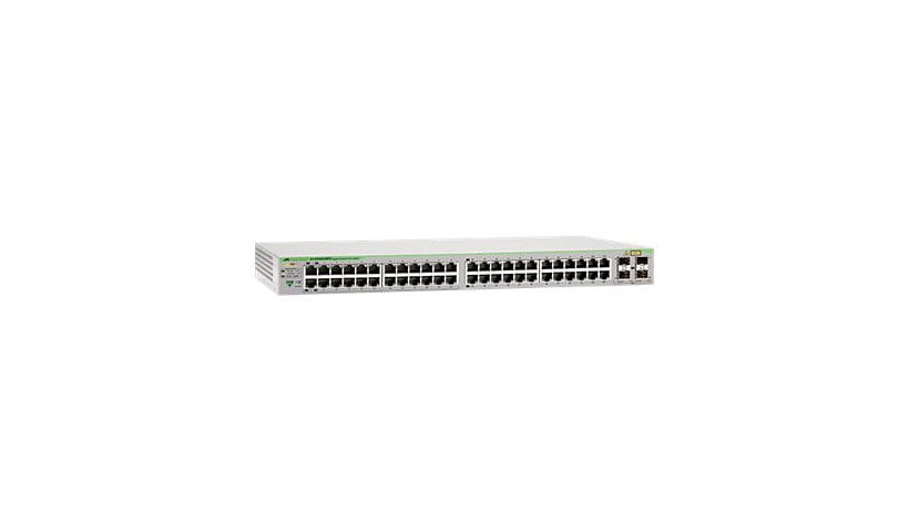 Allied Telesis AT GS950/48PS - switch - 48 ports - managed - rack-mountable