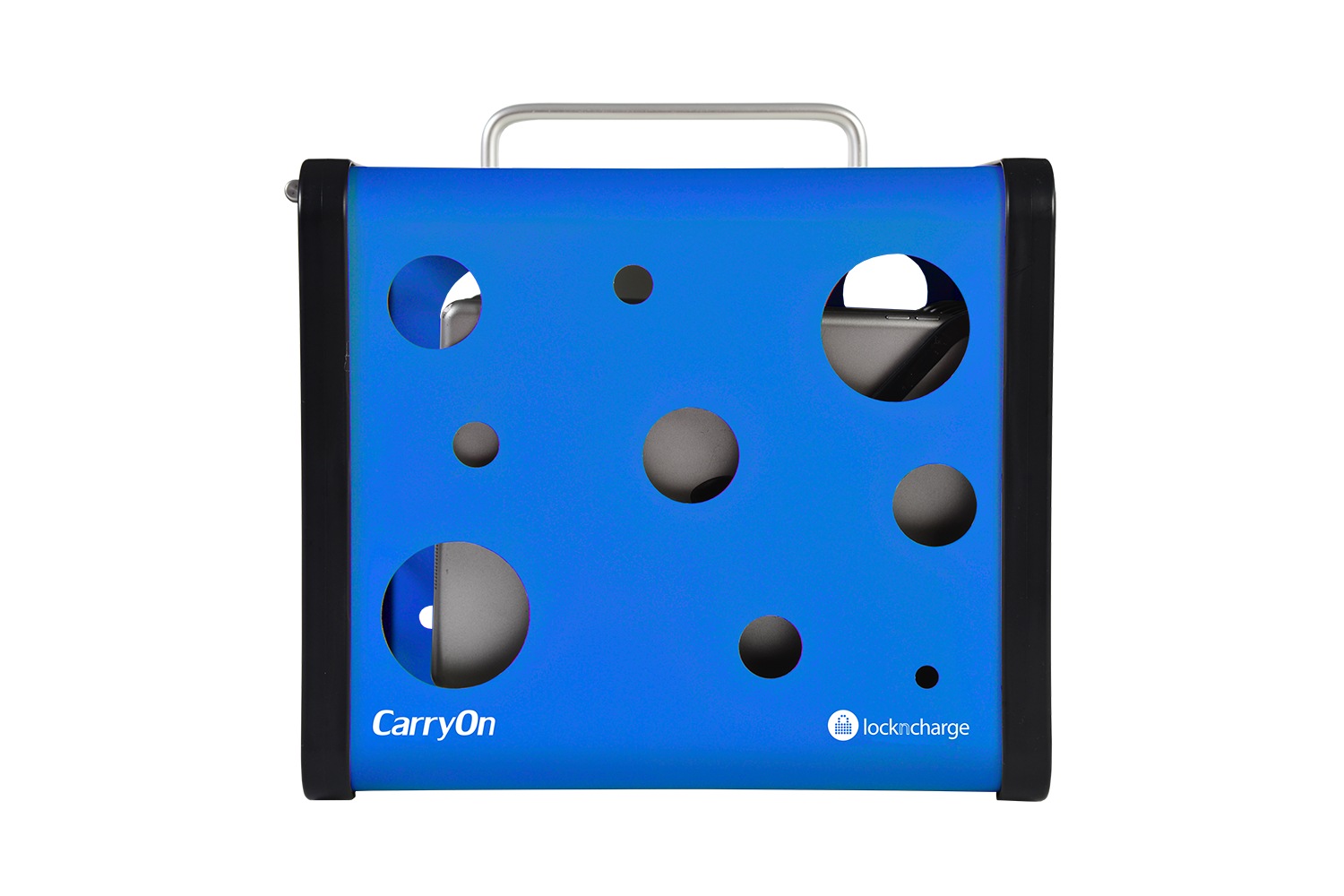 LocknCharge CarryOn storage box - for 5 tablets - blue