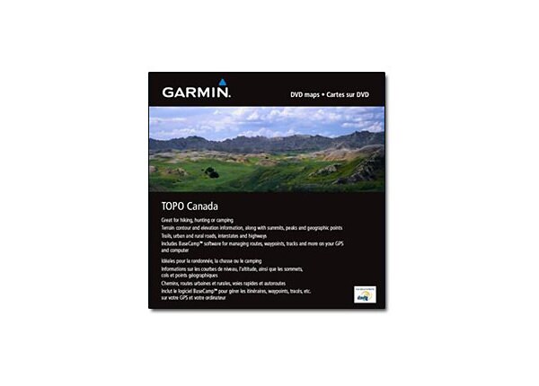 Garmin TOPO Canada - maps