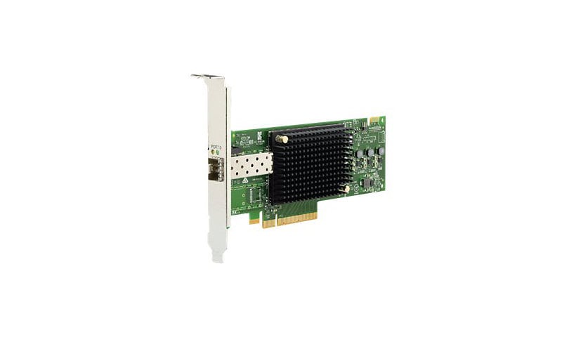 Emulex 16Gb (Gen 6) FC Single-port HBA - host bus adapter - PCIe 3.0 x8 - 16Gb Fibre Channel