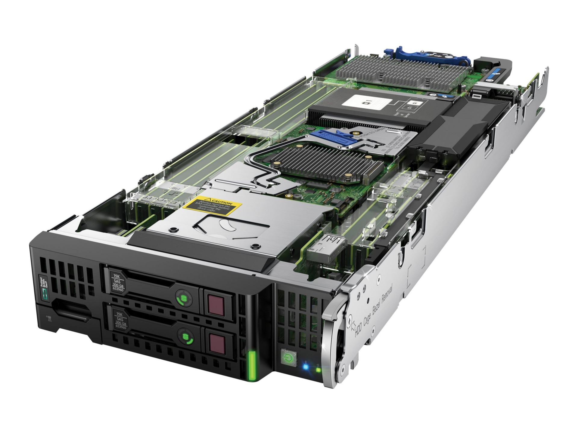 HPE ProLiant BL460c Gen9 - blade - Xeon E5-2609V4 1.7 GHz - 16 GB - 0 GB