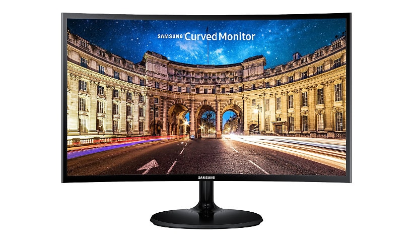 Samsung C27F390FHN - CF390 Series - LED monitor - curved - Full HD (1080p) - 27"