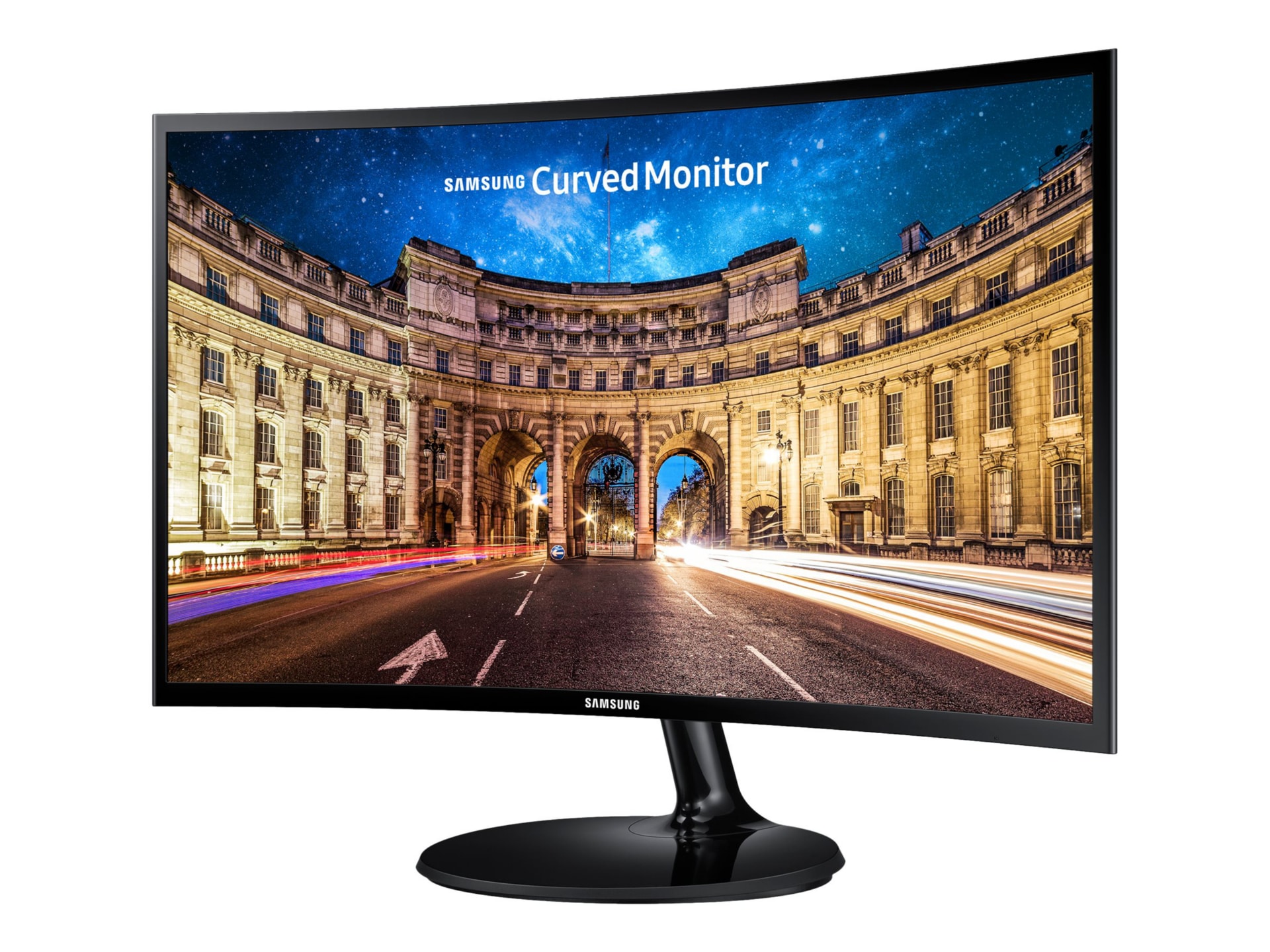 Thumbnail 2 of 14 for Samsung C27F390FHN - CF390 Series - LED monitor - curved - Full HD (1080p) - 27"