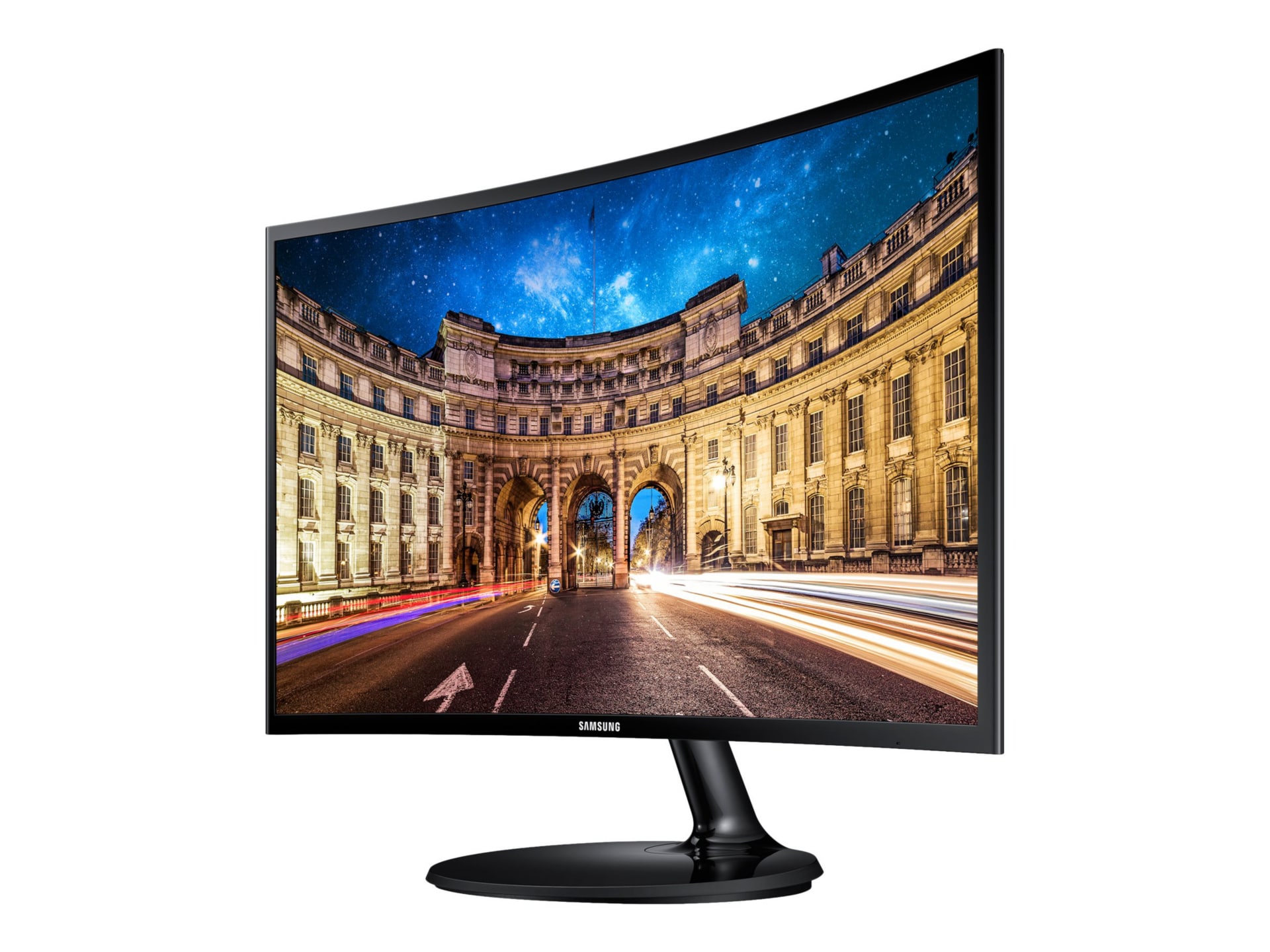 Thumbnail 3 of 14 for Samsung C27F390FHN - CF390 Series - LED monitor - curved - Full HD (1080p) - 27"