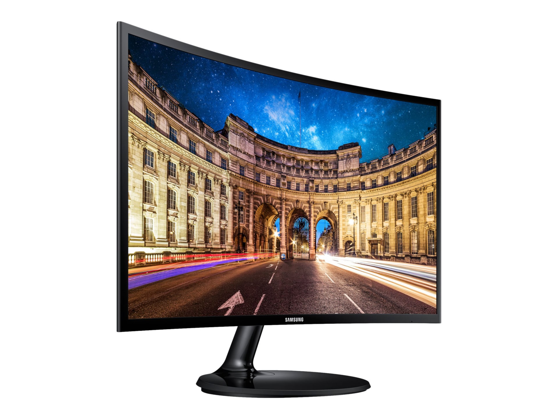 Thumbnail 5 of 14 for Samsung C27F390FHN - CF390 Series - LED monitor - curved - Full HD (1080p) - 27"