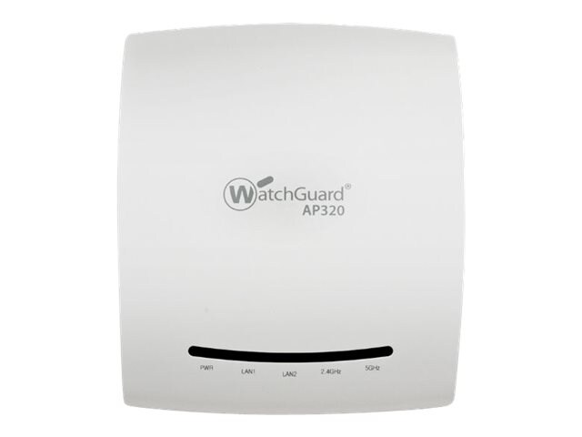 WatchGuard AP320 - wireless access point - WatchGuard Trade-Up Program - with 3 years Basic Wi-Fi