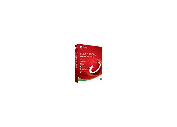 Trend Micro Internet Security 10 - box pack (1 year)
