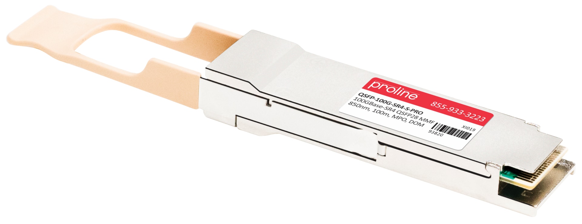 Proline Cisco® QSFP-100G-SR4-S Compatible TAA 100GBase-SR4 QSFP28 Transceiv