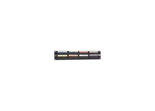 Siemon HD5 patch panel - 2U - 19"