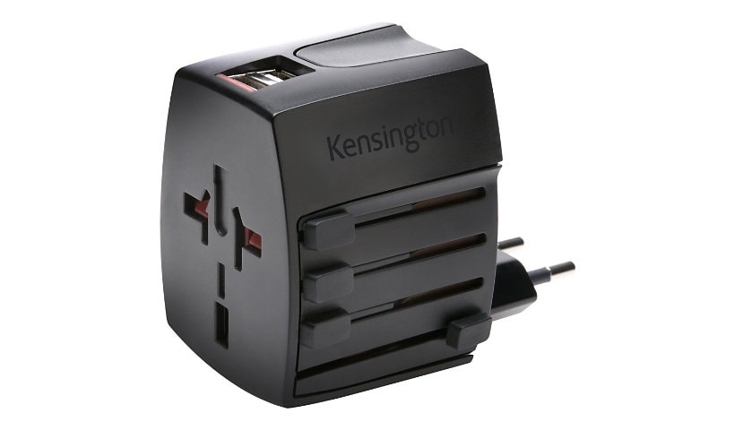 Kensington International Travel Adapter power adapter - BS 1363, NEMA 1-15,