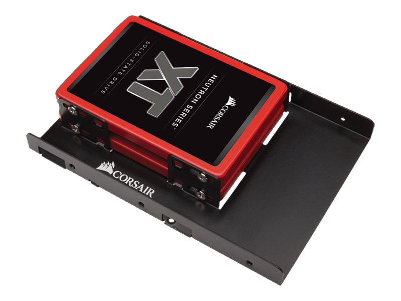 Thumbnail 3 of 12 for CORSAIR Dual SSD Mounting Bracket - hard drive bracket