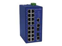 B&B Elinx EIR418-2SFP-T - switch - 18 ports - unmanaged