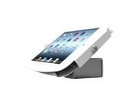 Compulocks iPad Secure Space Enclosure with Flip Kiosk Base White - mounting kit