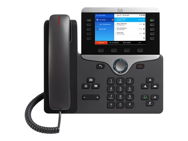 Cisco IP Phone 8861 - with Multiplatform Phone Firmware - téléphone VoIP