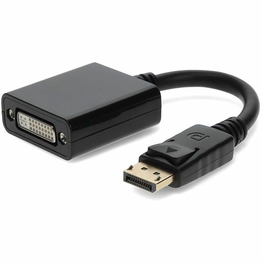 Proline 8in DisplayPort 1.2 Male to DVI-I (29 pin) Female Black Adapter Cab