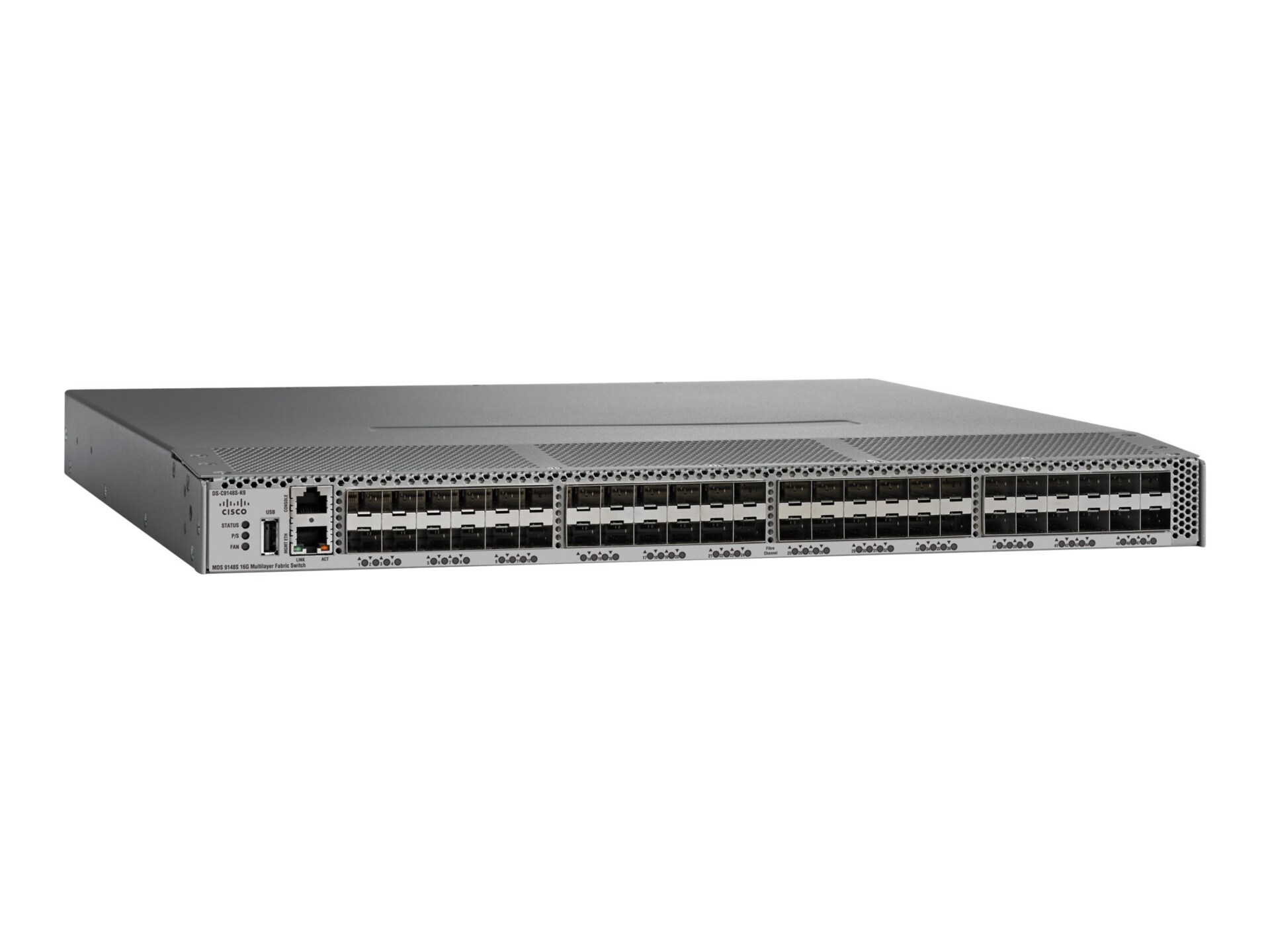 Cisco MDS 9148S - switch - 48 ports - managed - rack-mountable