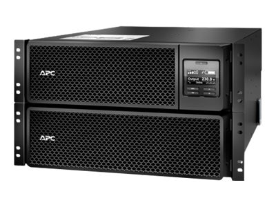 APC Smart-UPS On-Line, 10kVA/10kW, Rackmount 6U, 208V, 6x L6-30R NEMA outlets, Network Card+SmartSlot, Extended runtime,