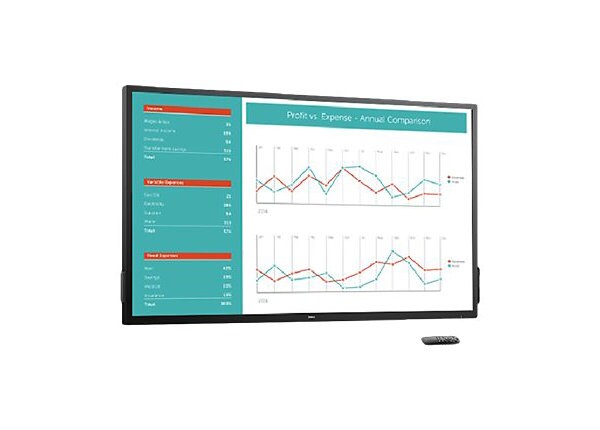 Dell C7017T 70" Class (69.513" viewable) LED display