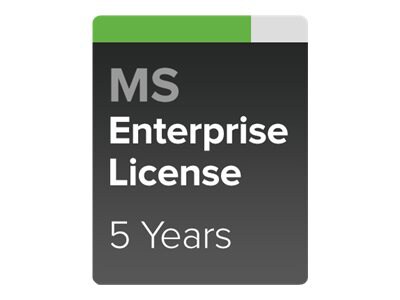 Cisco Meraki Enterprise - subscription license (5 years) + 5 Years Enterprise Support - 1 switch