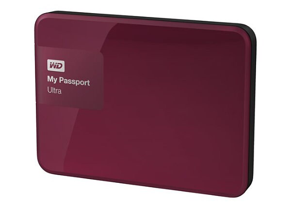 WD My Passport Ultra WDBBKD0040BBY - hard drive - 4 TB - USB 3.0