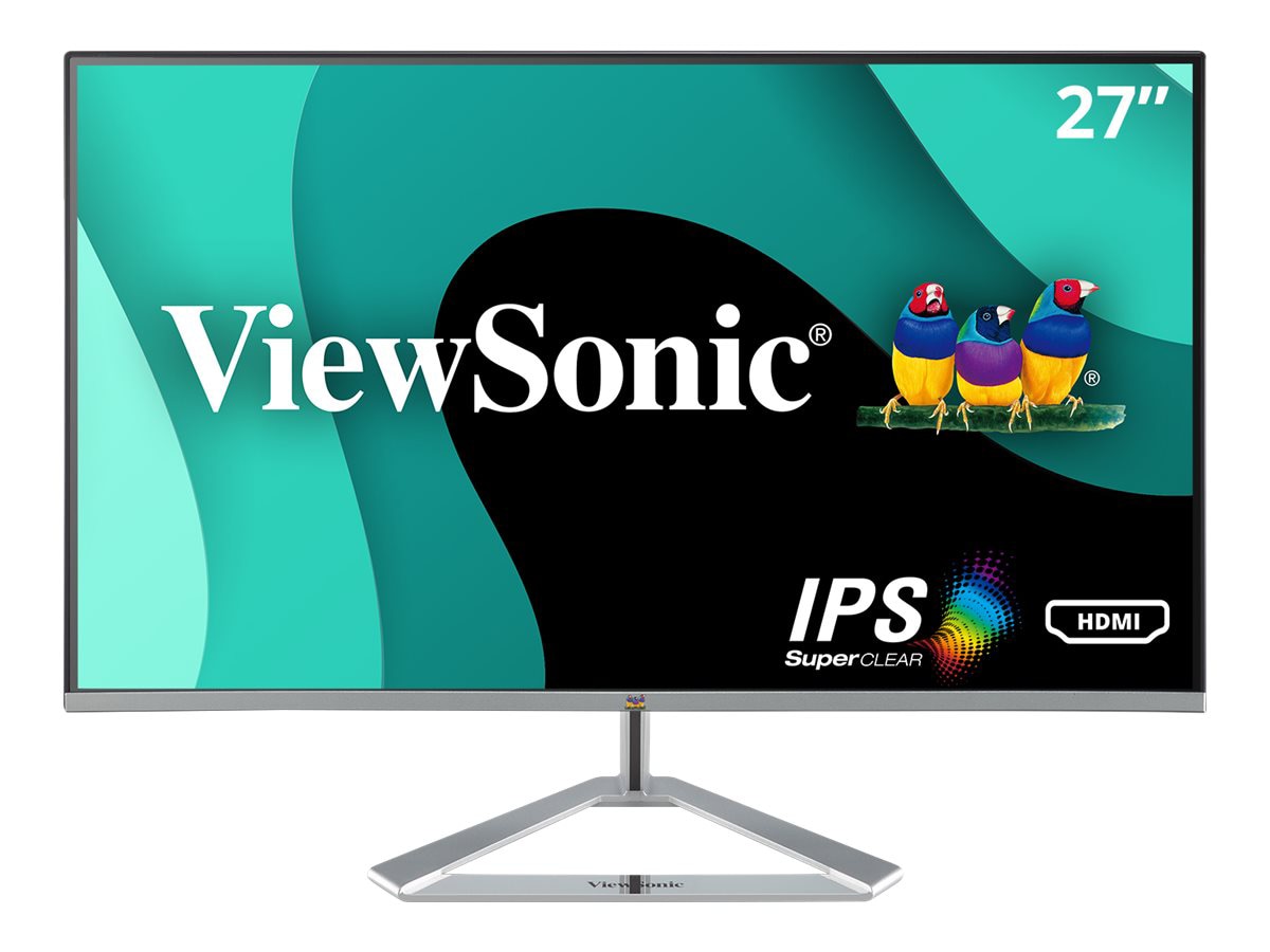 ViewSonic VX2776-SMHD - 1080p Widescreen IPS Monitor with Ultra-Thin  Bezels, HDMI and DisplayPort - 250 cd/m² - 27