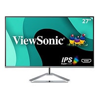 ViewSonic VX2776-SMHD - 1080p Widescreen IPS Monitor with Ultra-Thin Bezels, HDMI and DisplayPort - 250 cd/m² - 27"