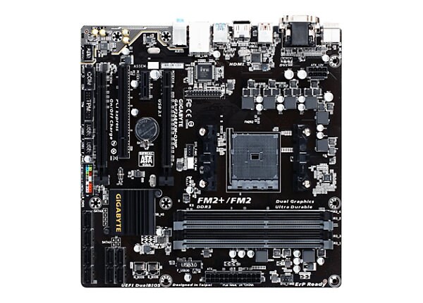 Gigabyte GA-F2A88XM-D3HP - 1.0 - motherboard - micro ATX - Socket FM2+ - AMD A88X