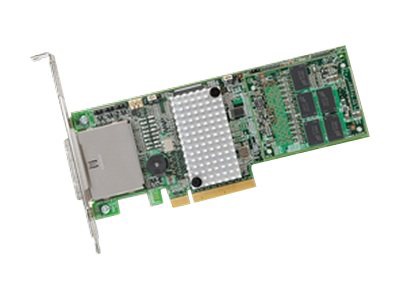 LSI MegaRAID SAS 9286-8e - storage controller (RAID) - SATA 6Gb/s / SAS - PCIe 3.0 x8