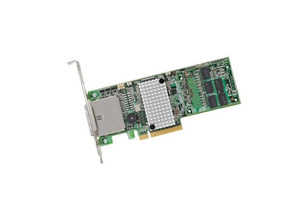 LSI MegaRAID SAS 9286-8e - storage controller (RAID) - SATA 6Gb/s / SAS - PCIe 3.0 x8