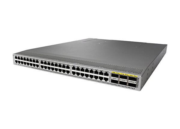 Cisco ONE Nexus 9372TX - switch - 48 ports - managed - desktop, rack-mountable - with 8x QSFP-40G-SR-BD