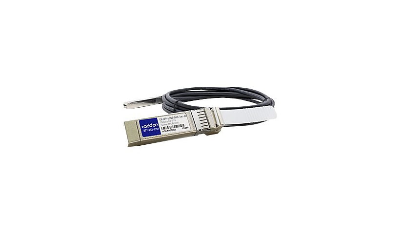 AddOn 1m Juniper Compatible SFP+ DAC - direct attach cable - 1 m