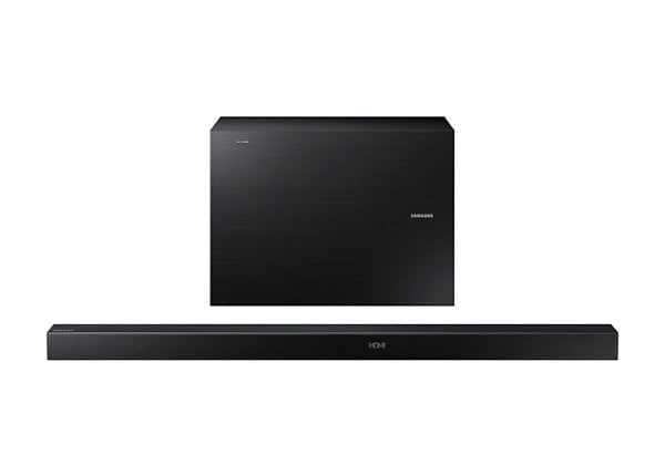 Samsung HW-K550 - sound bar system - for home theater - wireless