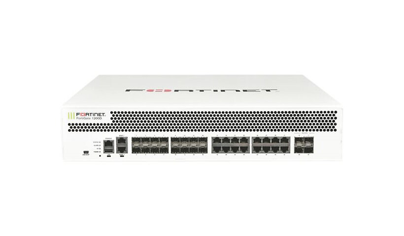Fortinet FortiGate 1200D - security appliance - TAA Compliant - with 3 year
