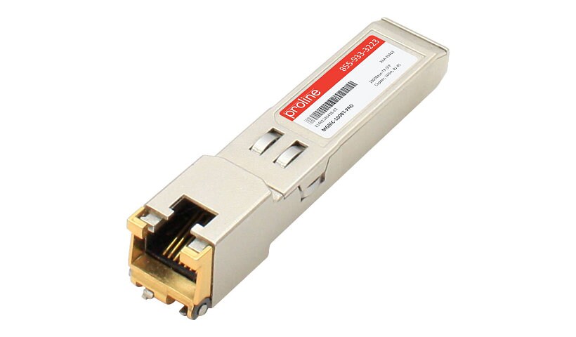 Proline Enterasys MGBIC-100BT Compatible SFP TAA Compliant Transceiver - SF