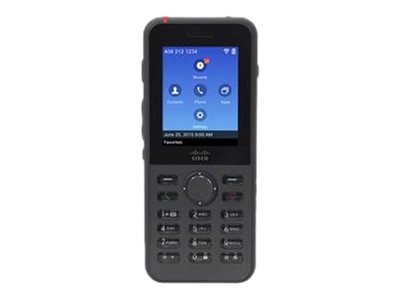 Cisco Unified Wireless IP Phone 8821 - cordless extension handset - with Bluetooth interface