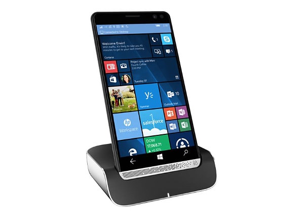 HP Elite x3 graphite with desk dock