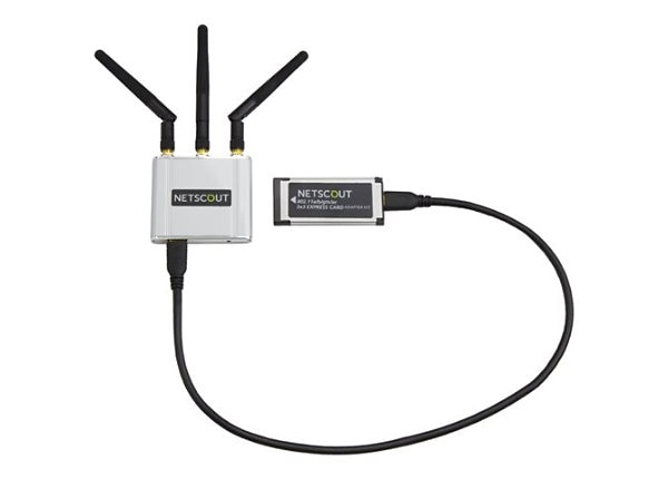 NETSCOUT AM/C1097 802.11 A/B/G/N/AC 3X3 Express Card Adapter - network adapter